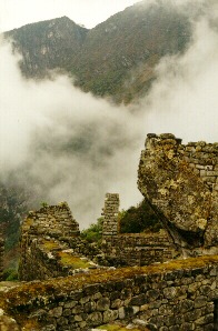 The Intipunku as seen from Machu Picchu