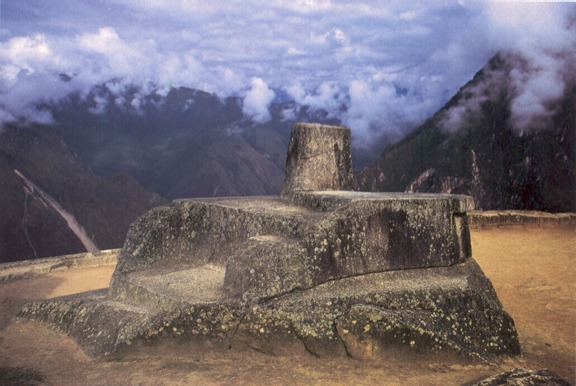 The Inti watana at Machu Picchu -- the most well-known of them all.