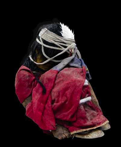 The Ice Maiden, a mummy of a child sacrified in a qhapaq hucha ritual on Llullai