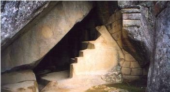 The temple to Killa, the moon goddess, at Machu Picchu.
